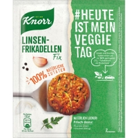 Netto  Knorr Veggie Fix Linsen-Frikadellen 42 g