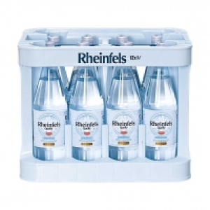 Rheinfels Quelle versch. Sorten, 12 x 1 Liter, jeder Kasten (+ 3,30 Pf