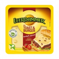 Real  Leerdammer Scheiben Holländischer Schnittkäse, 45 % Fett i. Tr., versc