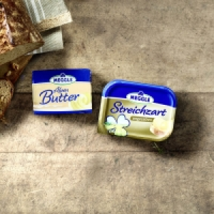Meggle Alpenbutter oder Streichzart versch. Sorten, jede 250-g-Packung