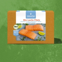 Real  followfish Bio Lachs Filets gefroren, jede 160-g-Packung