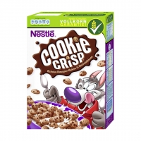 Real  Nestlé Cerealien Cini Minis oder Cookie Crisp jede 375-g-Packung und w