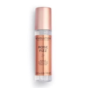 Rossmann Makeup Revolution Precious Stone Fixing Spray Rose Fizz