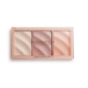 Makeup Revolution Precious Stone Highlighter Palette Rose Quartz