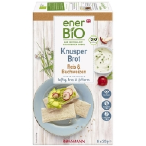 Enerbio Knusperbrot Reis & Buchweizen