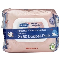 Rossmann Alouette feuchte Toilettentücher Sensitiv Kids Doppel-Pack