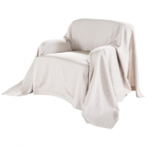 Sofaüberwurf Karo (180x250, taupe) 12.99 €