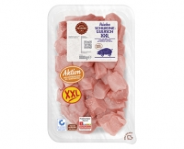 Aldi Süd  MEINE METZGEREI Schweine-Gulasch, XXL-Packung