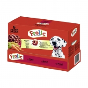 Real  Frolic Hunde-Trockennahrung versch. Sorten, jede 7,5-kg-Packung