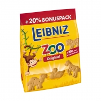 Real  Leibniz Zoo + 20 % gratis, jeder 150-g-Beutel