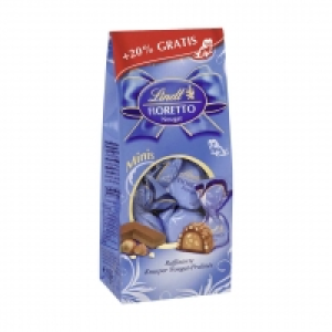 Real  Lindt Fioretto Pralinés Minis + 20% gratis versch.Sorten, jeder 138-g-