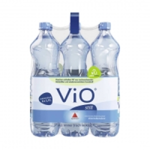 Real  Vio Medium oder Still 6 x 1,5 Liter, jeder Kasten/jede Packung (+ 3,00