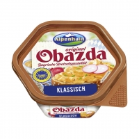 Real  Alpenhain Obazda oder Camembert Creme, 50/52% Fett i. Tr. jede 125-g-P