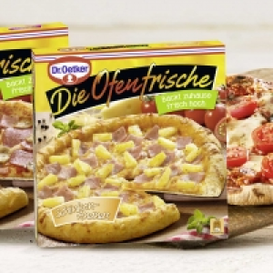 Real  Dr. Oetker Die Ofenfrische Pizza Speciale oder Schinken-Ananas gefror