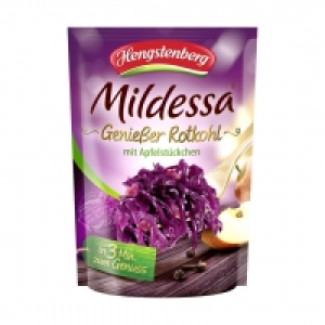 Mildessa Genießer Rotkohl m. Apfelstückchen oder Weinsauerkraut m.dt.