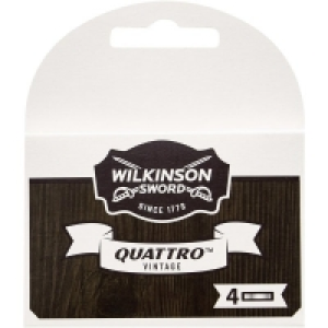 Rossmann Wilkinson Sword Quattro Vintage Rasierklingen