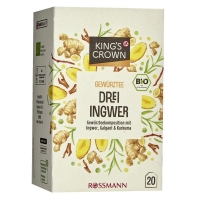 Rossmann Kings Crown Bio Kräutertee Drei Ingwer