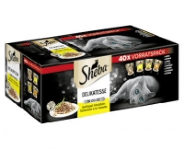 Aldi Süd  Sheba® / Whiskas® Pouch Katzenfutter Vorratspack