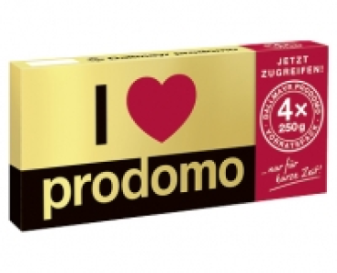 Aldi Süd  Dallmayr prodomo I love prodomo Sonderedition