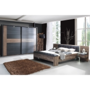 4-teiliges Schlafzimmer Set - Schlammeiche-Schwarzeiche 1,299.96 €