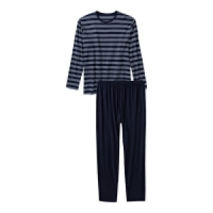 Herren-Schlafanzug mit Ringelmuster, 2-teilig 6.50 €