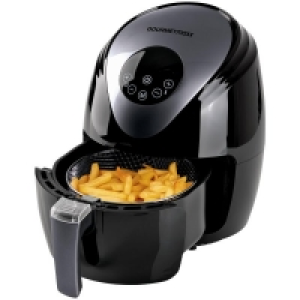Gourmetmaxx Heißluft-Fritteuse Digital 2,5 l schwarz/anthrazit