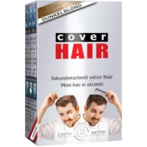Cover Hair Haarverdichtung mit Schütthaar dunkelblond
