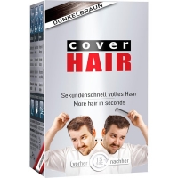 Rossmann Cover Hair Haarverdichtung mit Schütthaar dunkelbraun