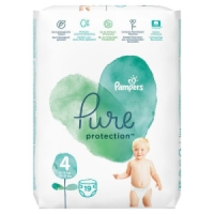 Pampers Pure Protection Windeln Größe 4 (9-14 kg)