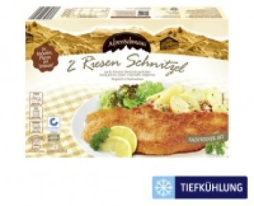 Aldi Süd  Alpenschmaus 2 Riesen Schnitzel