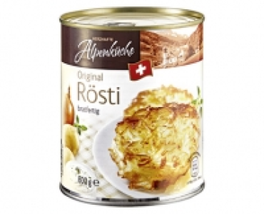 Aldi Süd  HERZHAFTE Alpenkuche Original Rösti