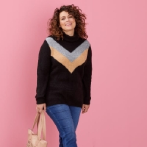 Damen-Pullover mit hübschem Muster, große Größen 8.00 €