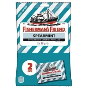 Rossmann Fishermans Friend Spearmint ohne Zucker 2x25g