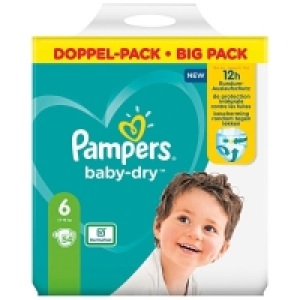 Pampers Windeln baby-dry Größe 6 (13-18 kg) Doppelpack