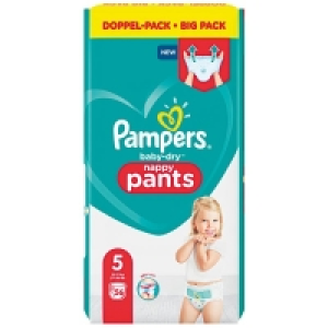 Pampers Höschenwindeln baby-dry Größe 5 (12-17 kg) Doppelpack
