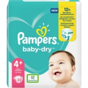 Rossmann Pampers Windeln baby-dry Größe 4+ (10-15 kg)