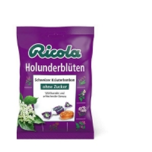 Rossmann Ricola Holunderblüten Bonbons zuckerfrei 75g