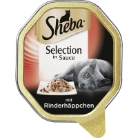 Rossmann Sheba Selection in Sauce mit Rinderhäppchen