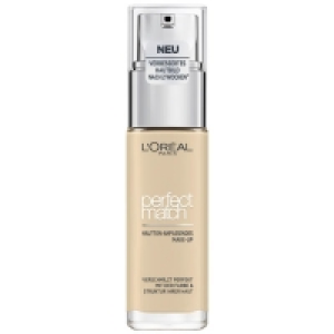 Rossmann Loréal Paris Perfect Match Foundation 1.D/1.W Golden Ivory