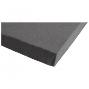 Dänisches Bettenlager  Spannbettlaken für Topper (90x200, Jersey, anthrazit)
