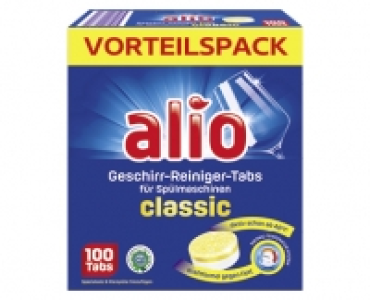 Aldi Süd  alio Geschirr-Reiniger-Tabs classic