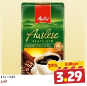 MELITTA Kaffee 3.29 €