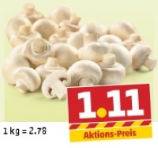 Champignons weiß 1.11 €