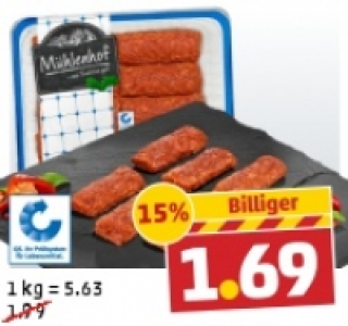 MÜHLENHOF Frische Cevapcici 1.69 €