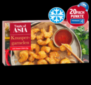 TASTE OF ASIA Knuspergarnelen 3.99 €