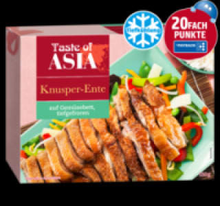 TASTE OF ASIA Knusper-Ente auf Gemüse 5.99 €
