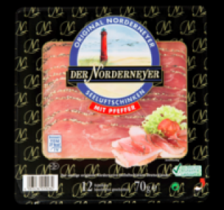 DER NORDERNEYER Seeluftschinken 1.79 €