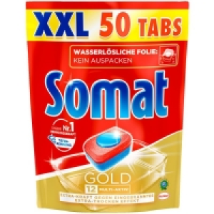Somat Gold Geschirrspültabs: 12 Multi-Aktiv XXL