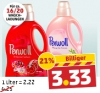 PERWOLL Fein- oder Colorwaschmittel 3.33 €
