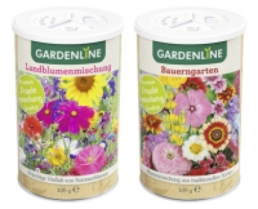 GARDENLINE® Blumen-Saatgut in der Streudose